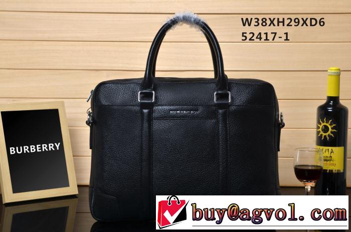BURBERRY バーバリー 2014 売れ筋のいい ipad 収納できる ビジネスバッグ ショルダーベルト付52417-1
