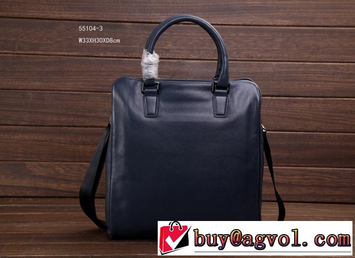 BURBERRY バーバリー 2014 小型 軽量 メンズ用 ビジネスバッグ ショルダーベルト付 55104-3