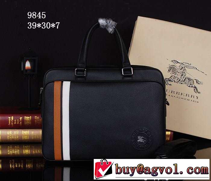 入手困難 2014 burberry バーバリー メンズ用 ハンドバッグ 9845