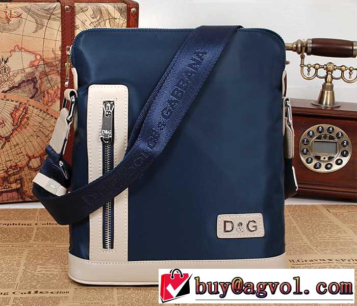 美品 2014 dolce&gabbana ドルチェ＆ガッバーナ ショルダーバッグ d&g-1253-3