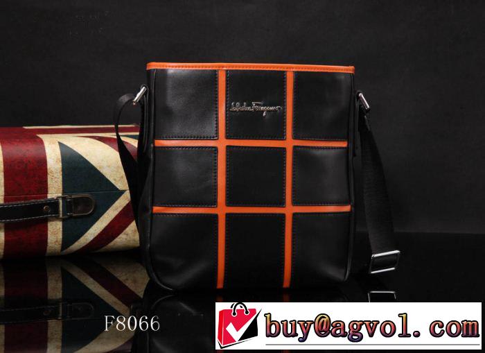 2014秋冬 完売品！ ferragamo サルヴァトーレフェラガモ メンズ用 ショルダーバッグ f8066