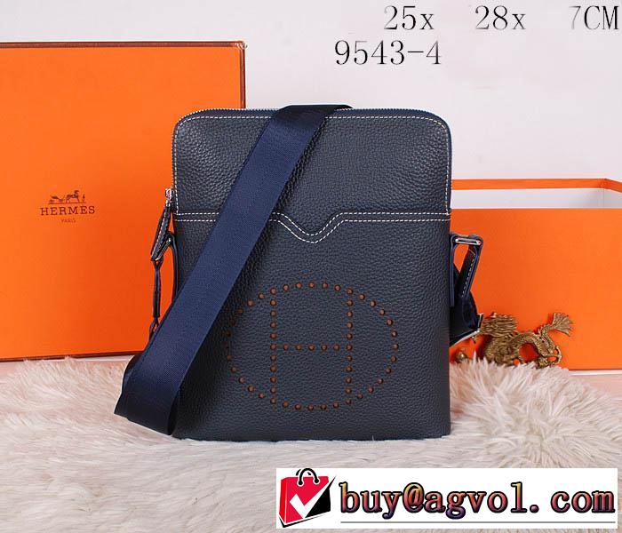 2014 入手困難 hermes エルメス メンズ用 ビジネスバッグ 9543-4