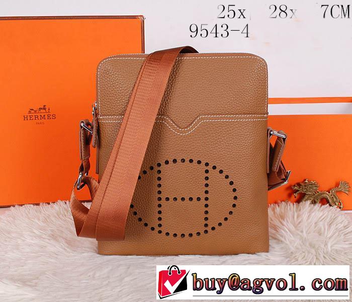 2014 ～希少 hermes エルメス メンズ用 ビジネスバッグ 9543-4