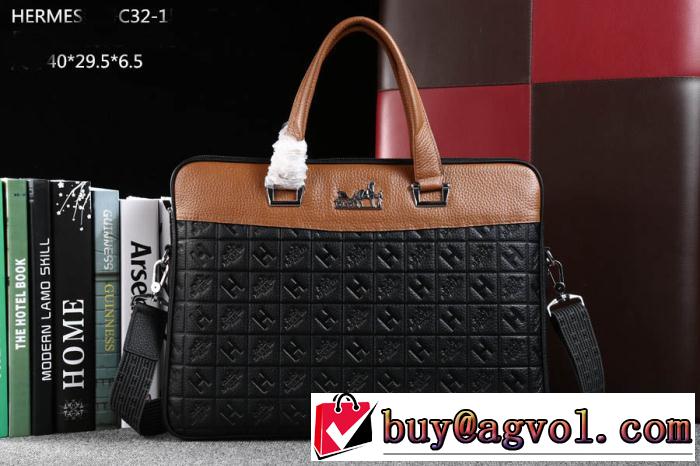 2014 完売品！ hermes エルメス メンズ用 手持ち&ショルダー掛け c32-1