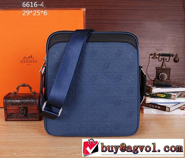 HERMES エルメス 2014 最旬アイテム メンズ用 斜め掛けバッグ 6616-4
