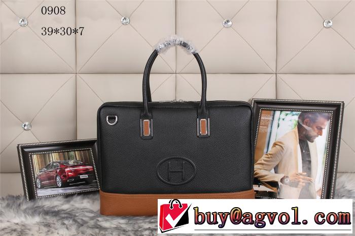 HERMES エルメス 2014 ブランド ショルダーベルト付メンズ用 手持ち&ショルダー掛け0908-1