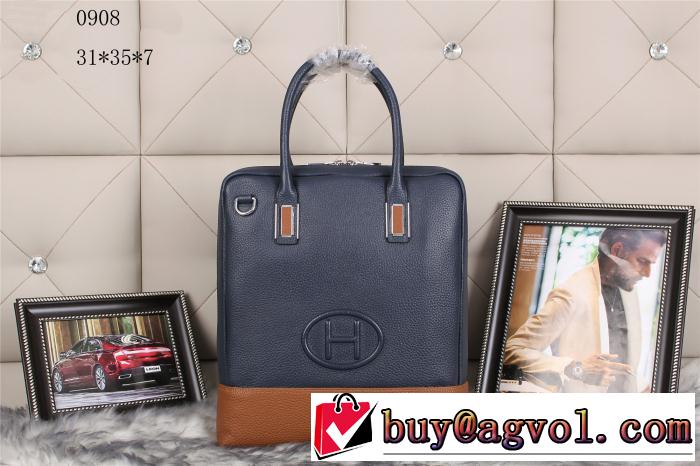 HERMES エルメス 2014 欧米韓流 ショルダーベルト付メンズ用 手持ち&ショルダー掛け 0908-3