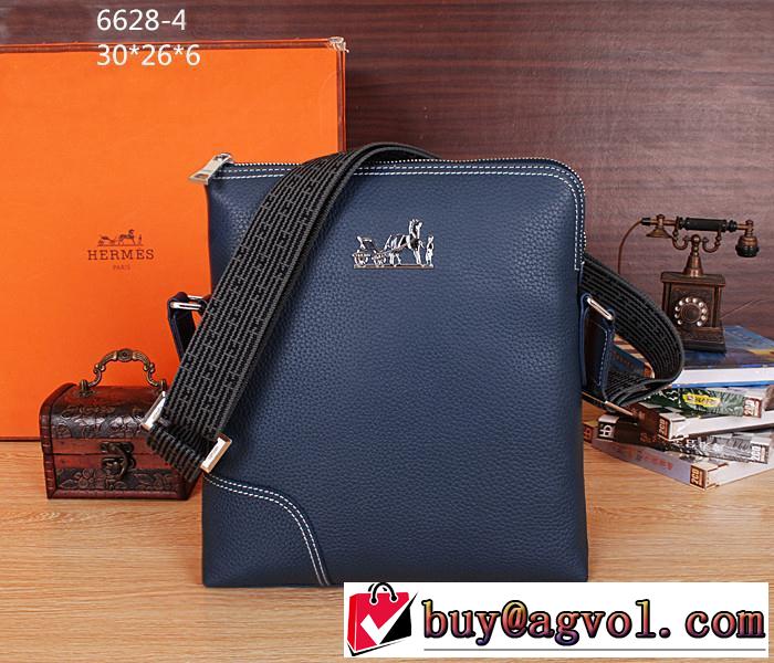 HERMES エルメス 2014 上質 メンズ用 斜め掛け/ワンショルダーバッグ 6628-4