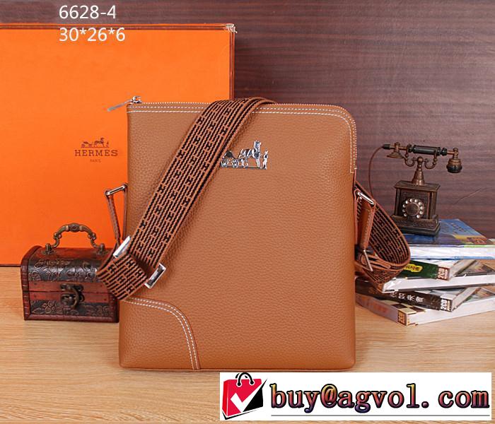 HERMES エルメス 2014 ◆モデル愛用◆メンズ用 斜め掛け/ワンショルダーバッグ6628-4