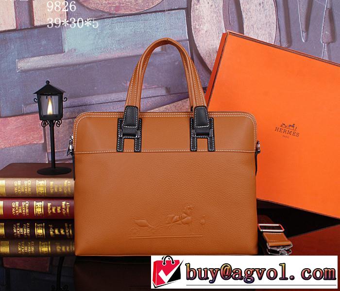 HERMES エルメス 2014 大人気！ショルダーベルト付メンズ用 手持ち&ショルダー掛け9826