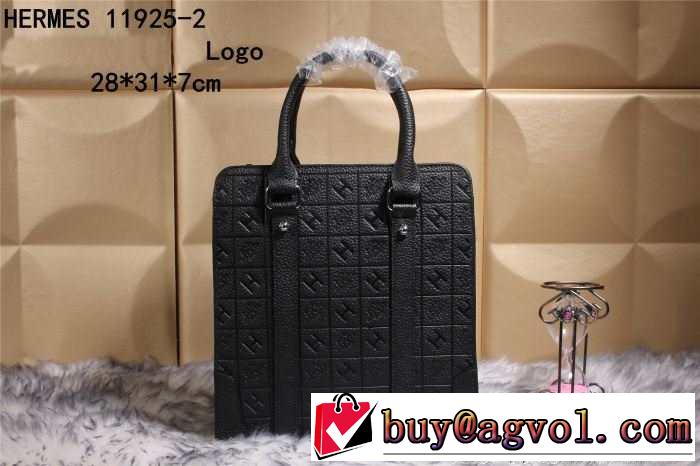 2014 超人気美品◆ hermes エルメス メンズ用 手持ち&ショルダー掛け 11925