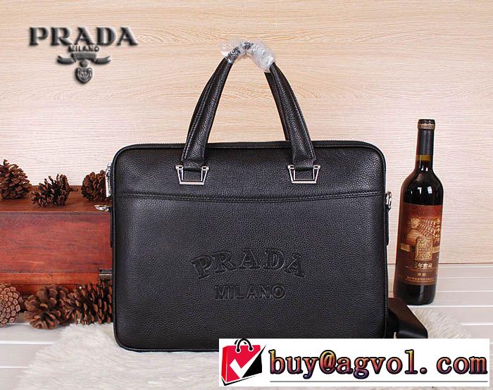 2014秋冬【激安】PRADA プラダ メンズ用 手持ち&ショルダー掛け 8024-1