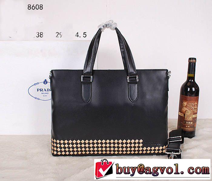 2014秋冬 売れ筋！prada プラダ メンズ用 手持ち&ショルダー掛け 8608