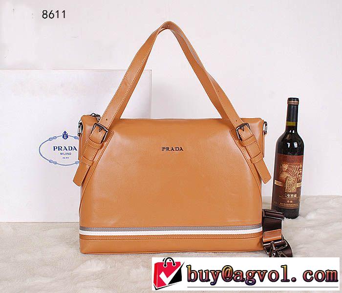2014秋冬 prada プラダ 個性派 メンズ用 手持ち&ショルダー掛け 8611