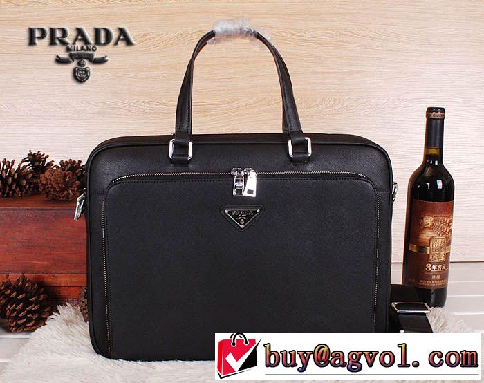 2014秋冬 prada プラダ 新品 メンズ用 手持ち&ショルダー掛け 8830-1