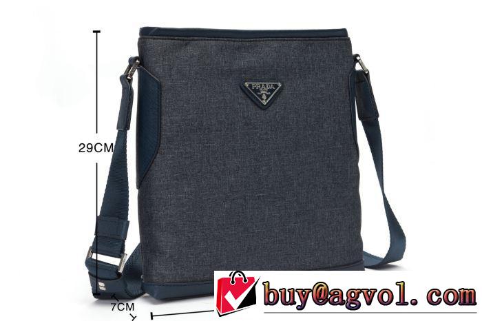 2014秋冬 prada プラダ 大人気☆new!! メンズ用 ショルダーバッグ 51855-4