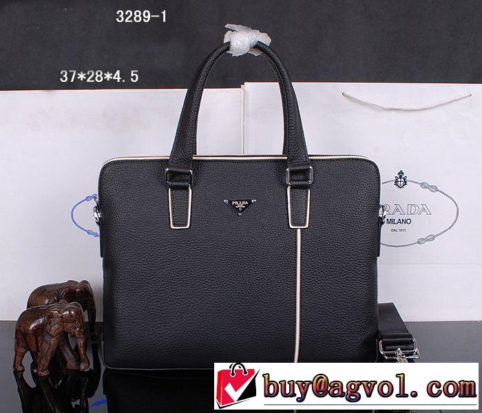 2014秋冬 prada プラダ 贈り物にも◎ メンズ用 手持ち&ショルダー掛け 3289-1