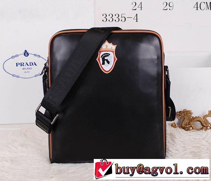 2014秋冬 prada プラダ 【激安】メンズ用 ショルダーバッグ 3335-4