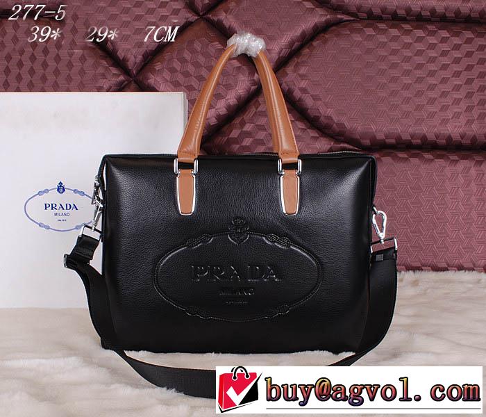 2014 上質 prada プラダ メンズ用 手持ち&ショルダー掛け 277-5