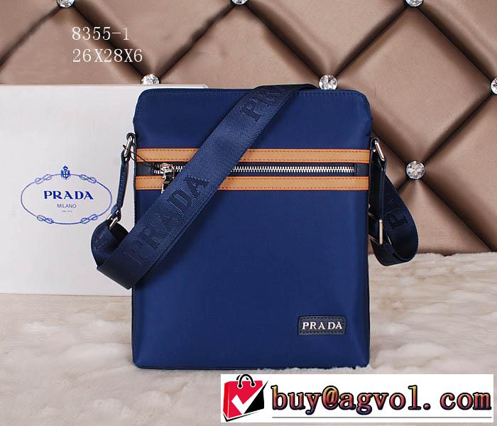 2014 新入荷 prada プラダ メンズ用 ショルダーバッグ 8355-1