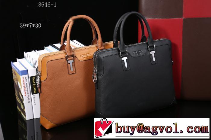 2014 売れ筋！ prada プラダ メンズ用 手持ち&ショルダー掛け 8646-1