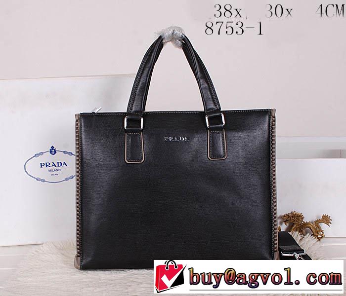 2014 お買得 prada プラダ メンズ用 手持ち&ショルダー掛け 8753-1