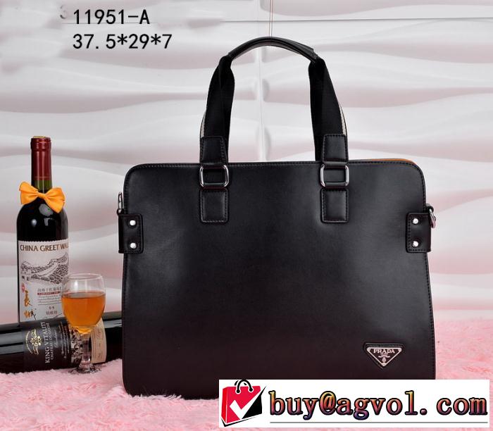 PRADA プラダ 2014 人気が爆発 メンズ用 手持ち&ショルダー掛け 11951-a