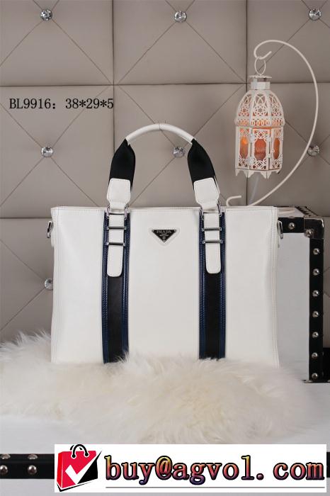 PRADA プラダ 2014 上質 メンズ用 手持ち&ショルダー掛け bl9916