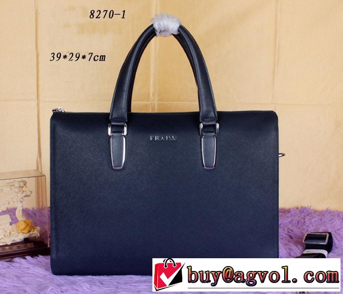 PRADA プラダ sale開催 2014 メンズ用 手持ち&ショルダー掛け 8270-1