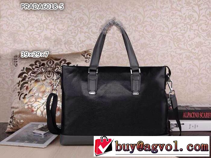 PRADA プラダ 最旬アイテム 2014 メンズ用 手持ち&ショルダー掛け 6018-5
