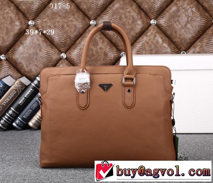 PRADA プラダ 2014 新品 メンズ用 手持ち&ショルダー掛け 017-5