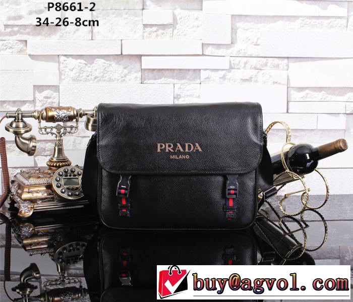 PRADA プラダ 2014 大特価 メンズ用 斜め掛け/ワンショルダーバッグ p8661-2
