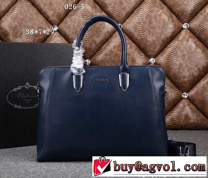 PRADA プラダ 2014 新品 メンズ用 手持ち&ショルダー掛け 026-5