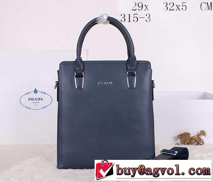 PRADA プラダ 2014 sale!今季 メンズ用 手持ち&ショルダー掛け 315-3