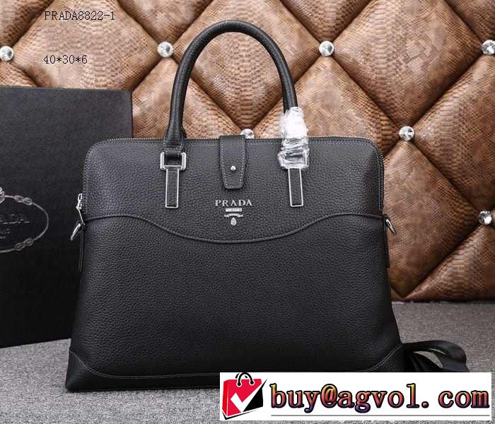 PRADA プラダ 2014 最旬アイテム メンズ用 手持ち&ショルダー掛け 8822-1