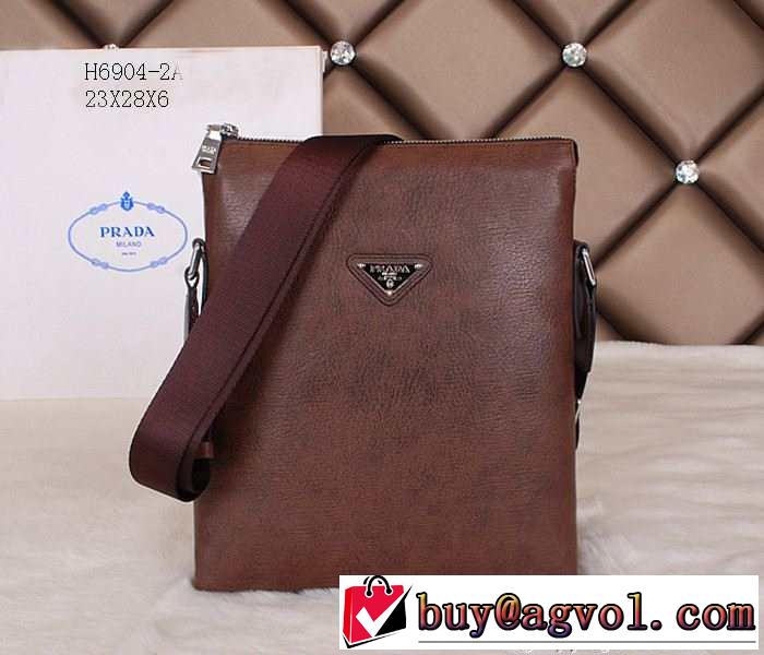 PRADA プラダ 美品！2014 メンズ用 ショルダーバッグ h6904-2a