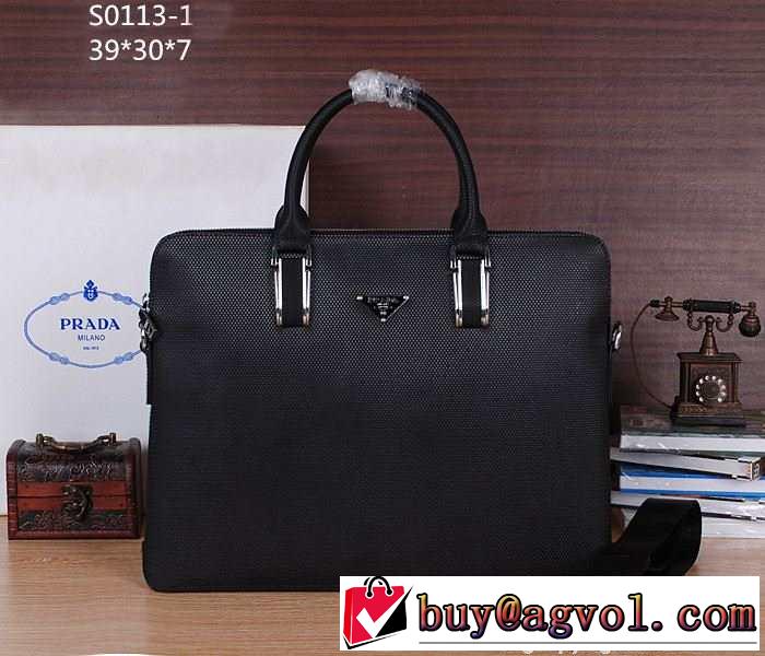 PRADA プラダ 最旬アイテム 2014 メンズ用 手持ち&ショルダー掛け s0113-1