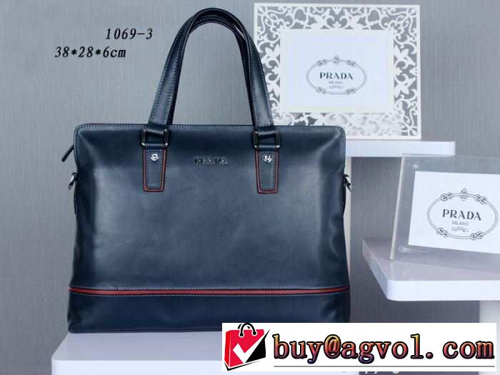 2014 売れ筋！prada プラダ メンズ用 手持ち&ショルダー掛け 1069-3