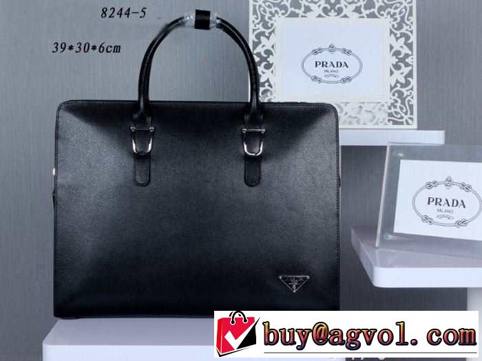 2014 人気商品 prada プラダ メンズ用 手持ち&ショルダー掛け 8244-5