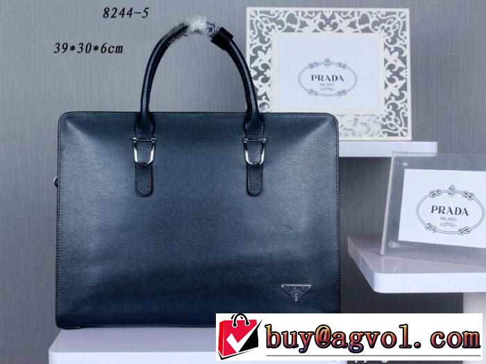 2014 大人気☆new!! prada プラダ メンズ用 手持ち&ショルダー掛け 8244-5