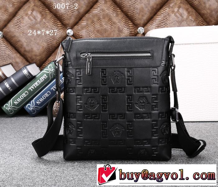 VERSACE ヴェルサーチ 2014 大人気☆new!! メンズ用 斜め掛け/肩掛けバッグ 6007-2