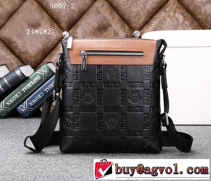 VERSACE ヴェルサーチ 2014 sale!今季 メンズ用 斜め掛け/肩掛けバッグ6007-2