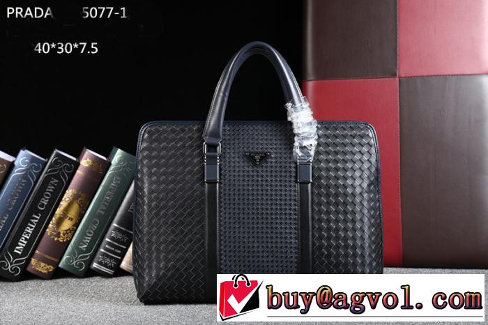 PRADA プラダ 2014 入手困難 メンズ用 手持ち&ショルダー掛け 5077-1