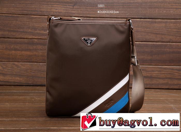 PRADA プラダ 2014 人気激売れ メンズ用 ショルダーバッグ 斜め掛けバッグ 5881