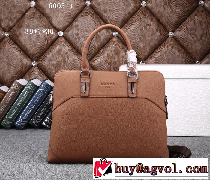 PRADA プラダ 2014 ★安心★追跡付 メンズ用 手持ち&ショルダー掛け 6005-1