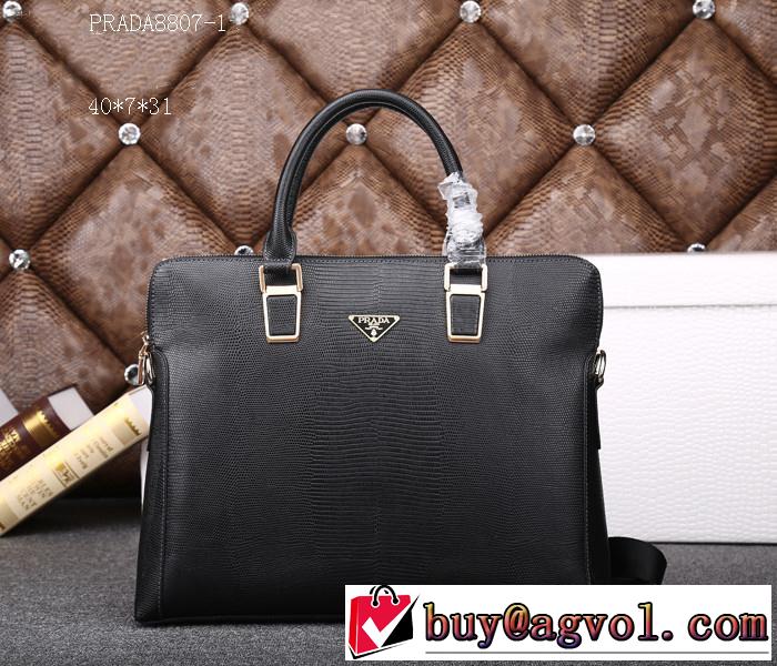 PRADA プラダ 2014 大特価 メンズ用 手持ち&ショルダー掛け 8807-1