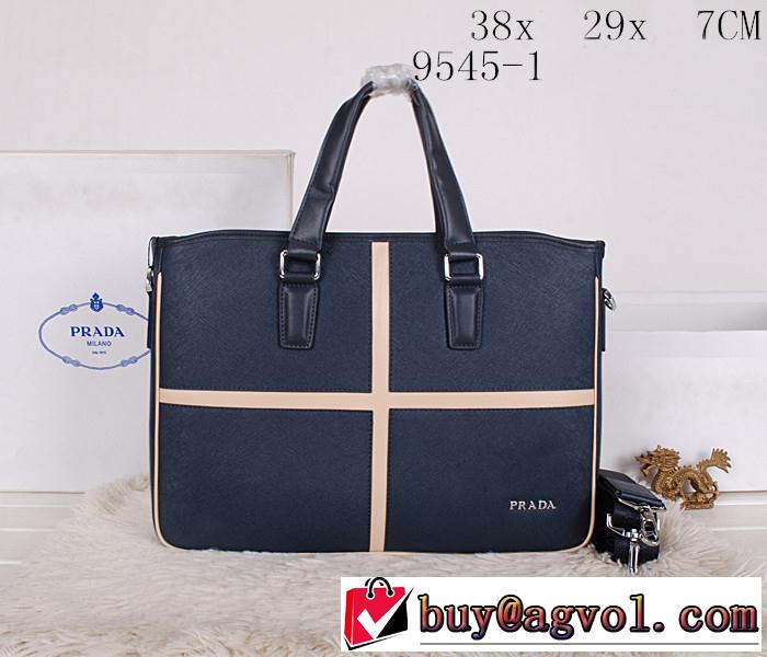 PRADA プラダ 2014 新入荷 メンズ用 手持ち&ショルダー掛け 9545-1