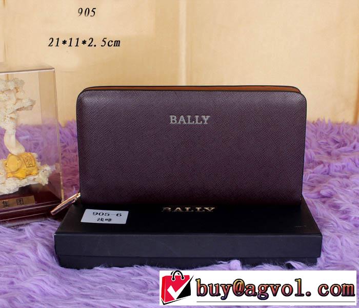 BALLY バリー 2014 新入荷 気軽に持てる 財布メンズ ファスナー開閉 905-1