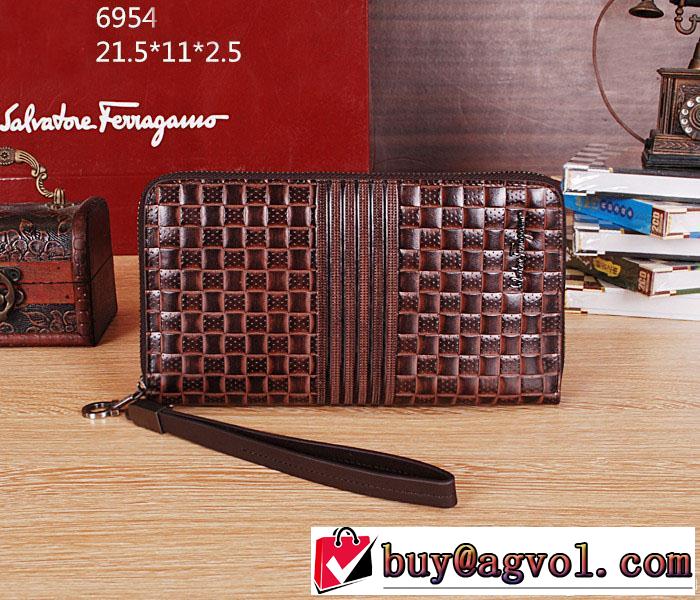 2014 入手困難 ferragamo サルヴァトーレフェラガモ 財布メンズ 6954