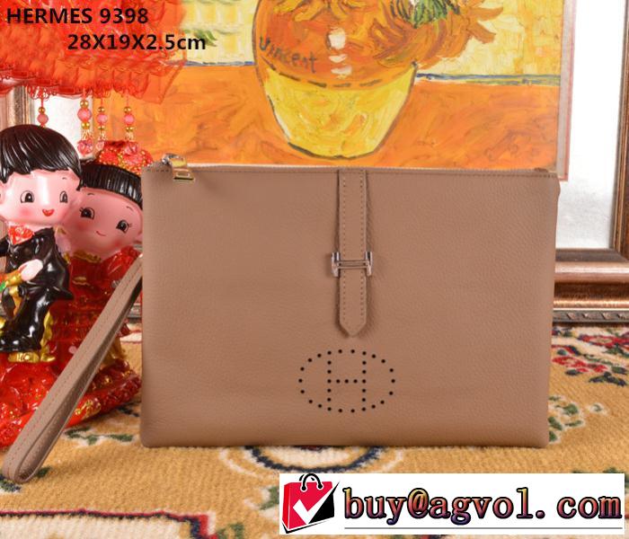 HERMES エルメス めちゃくちゃお得 2014 ファスナー開閉 財布メンズ 9398